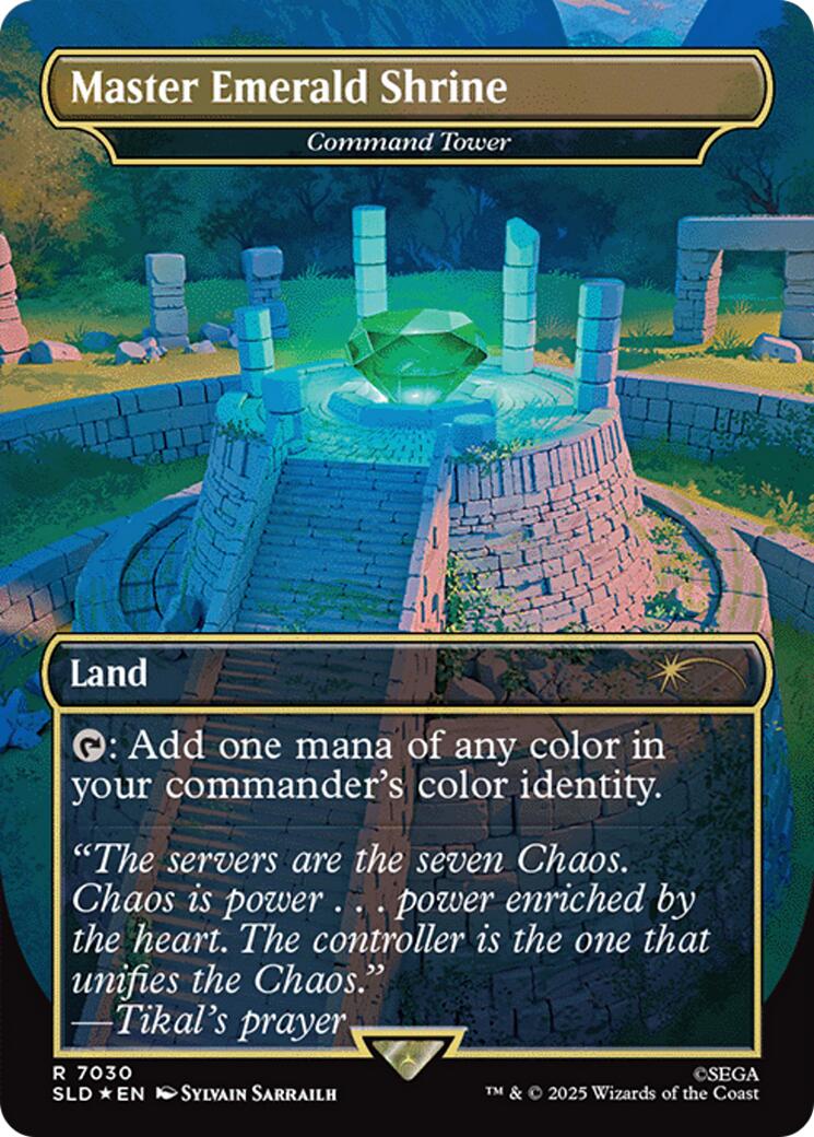 Master Emerald Shrine - Command Tower (7030) [Secret Lair Drop Series] | Boutique FDB TCG