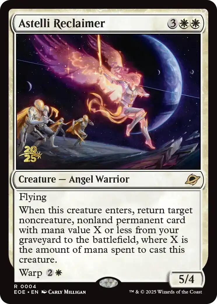 Astelli Reclaimer [Edge of Eternities Prerelease Promos] | Boutique FDB TCG
