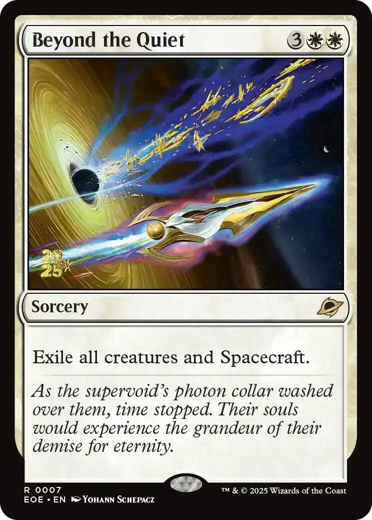 Beyond the Quiet [Edge of Eternities Prerelease Promos] | Boutique FDB TCG