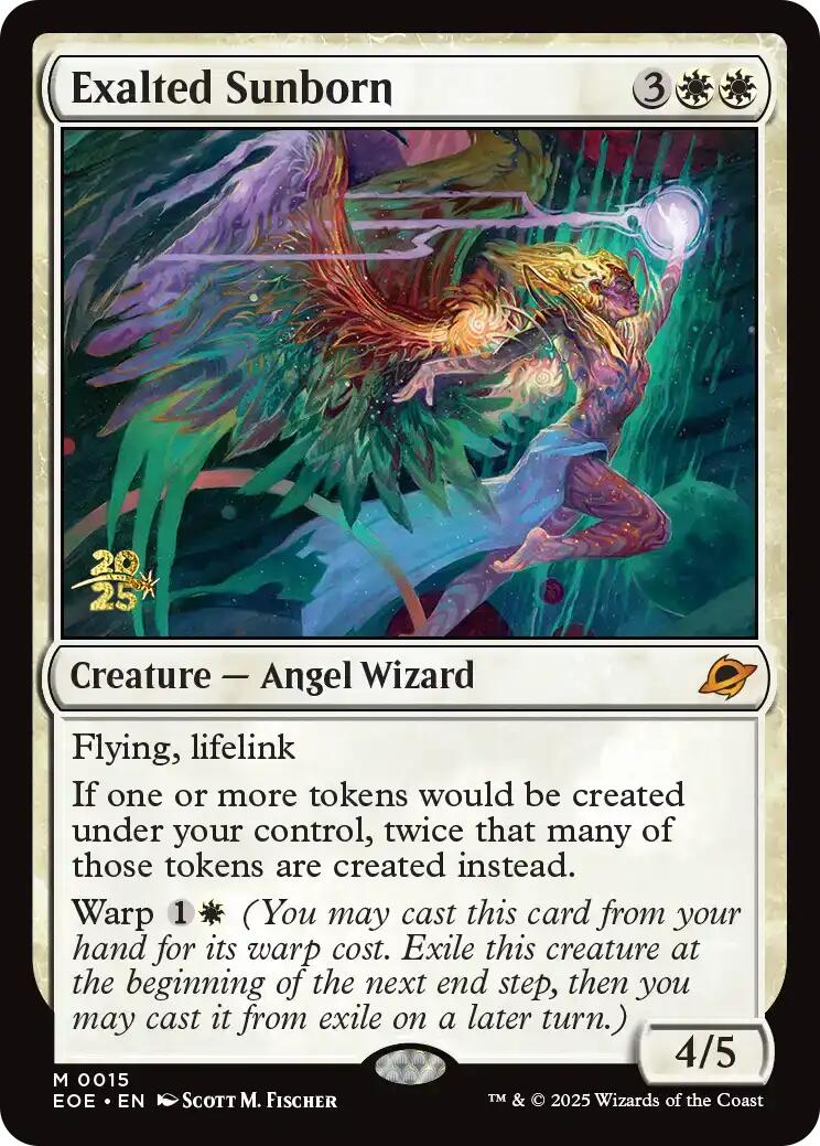 Exalted Sunborn [Edge of Eternities Prerelease Promos] | Boutique FDB TCG