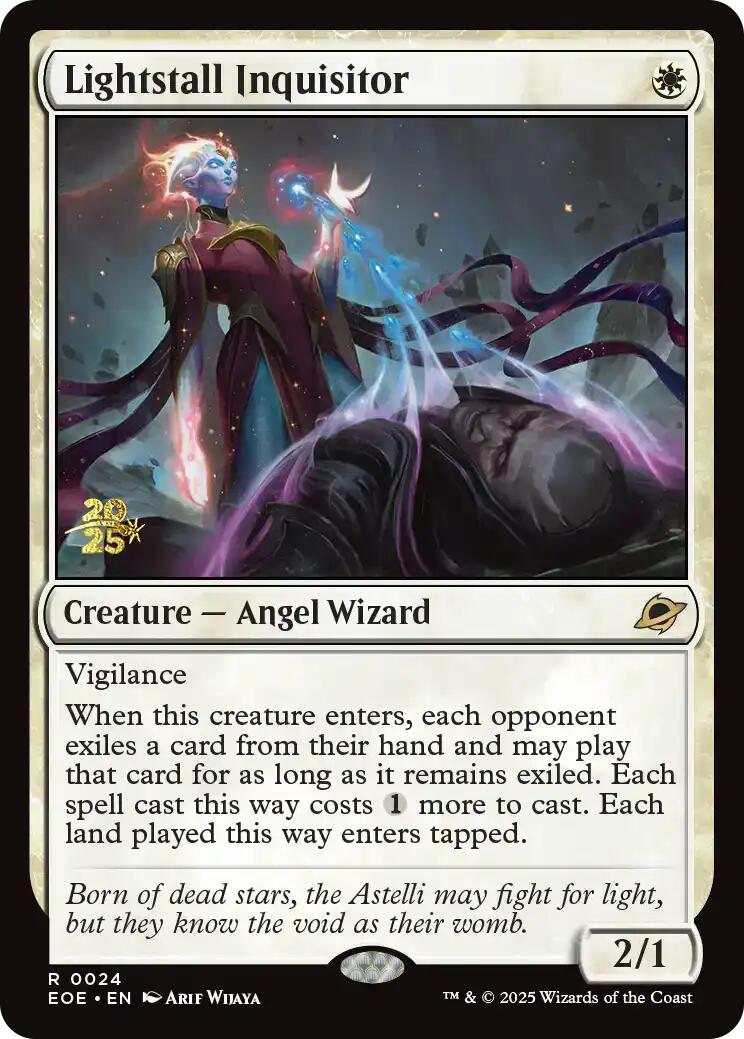 Lightstall Inquisitor [Edge of Eternities Prerelease Promos] | Boutique FDB TCG