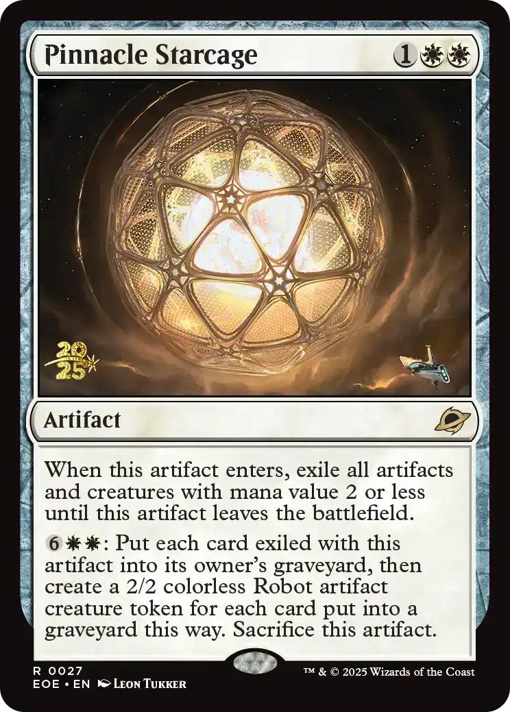 Pinnacle Starcage [Edge of Eternities Prerelease Promos] | Boutique FDB TCG