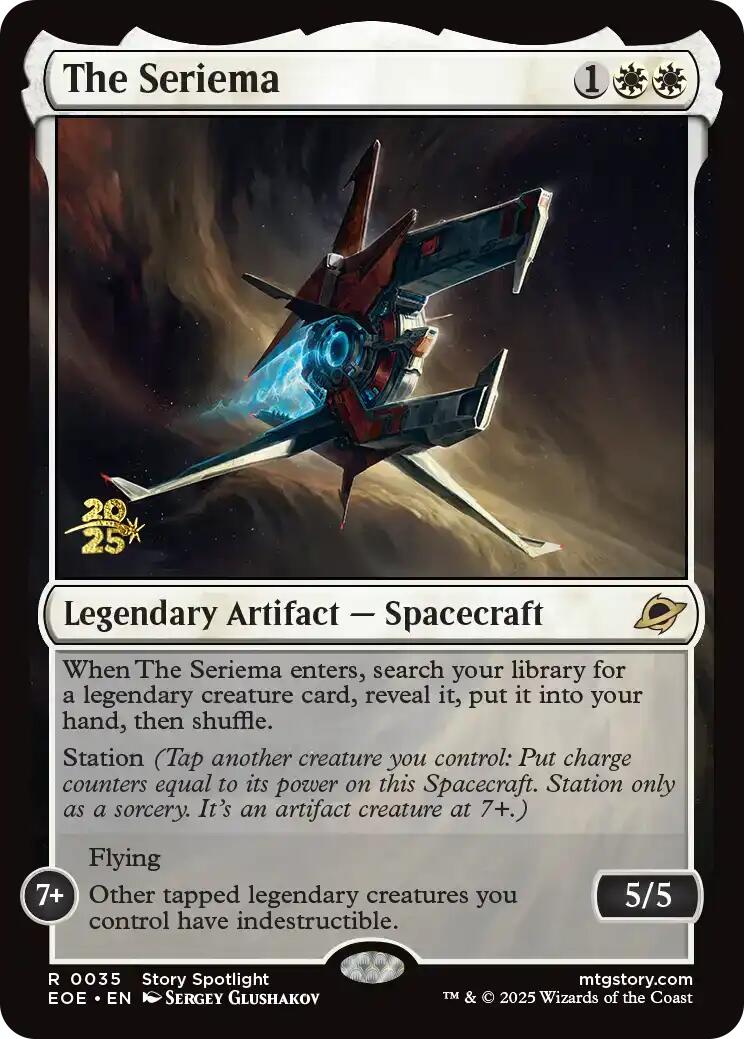 The Seriema [Edge of Eternities Prerelease Promos] | Boutique FDB TCG