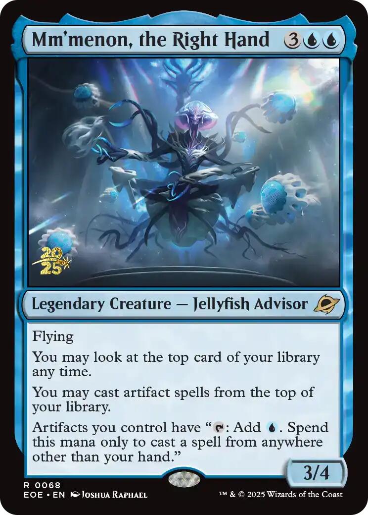 Mm'menon, the Right Hand [Edge of Eternities Prerelease Promos] | Boutique FDB TCG
