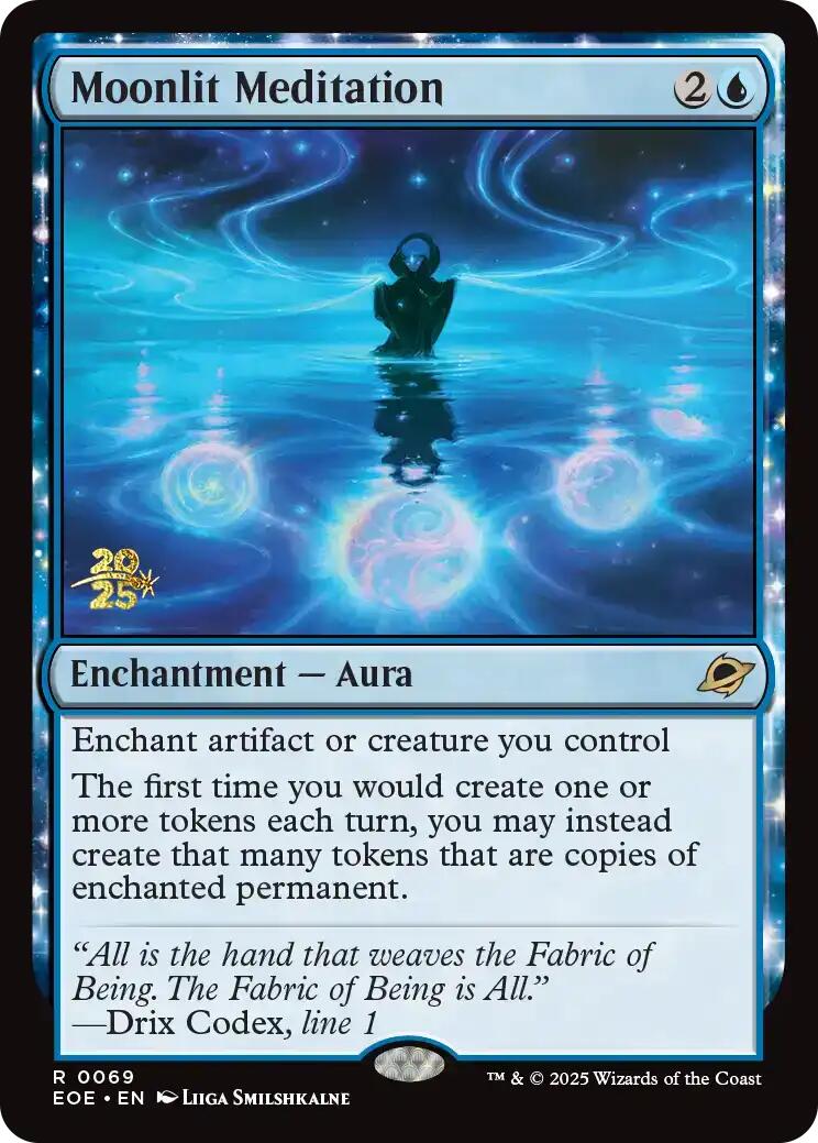 Moonlit Meditation [Edge of Eternities Prerelease Promos] | Boutique FDB TCG