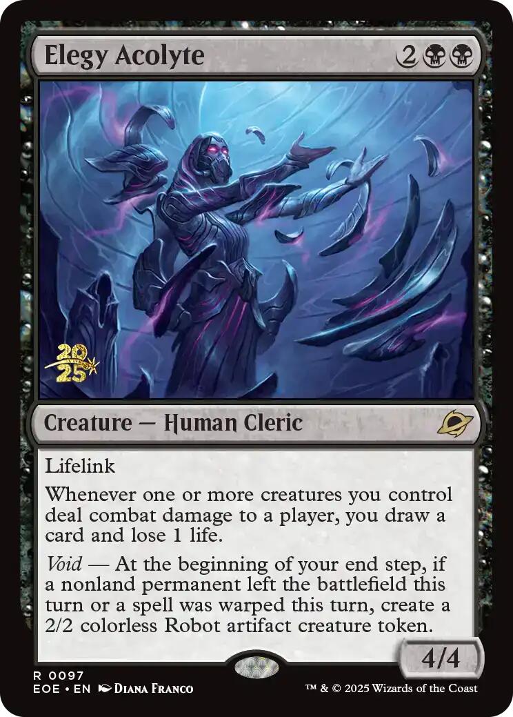 Elegy Acolyte [Edge of Eternities Prerelease Promos] | Boutique FDB TCG