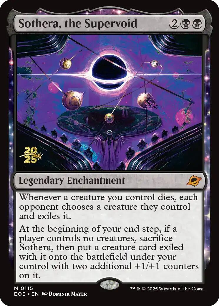 Sothera, the Supervoid [Edge of Eternities Prerelease Promos] | Boutique FDB TCG