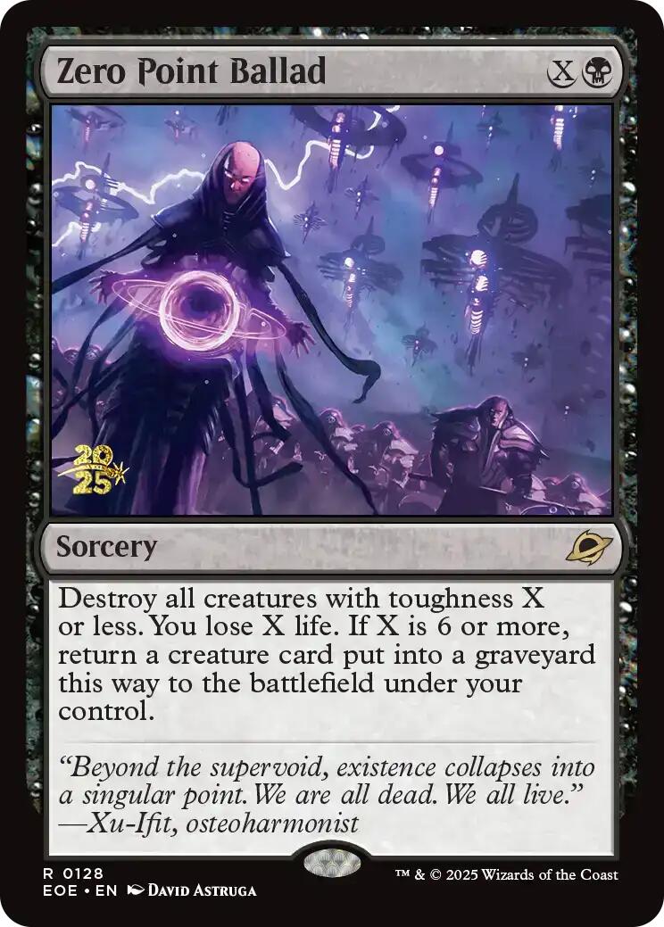 Zero Point Ballad [Edge of Eternities Prerelease Promos] | Boutique FDB TCG