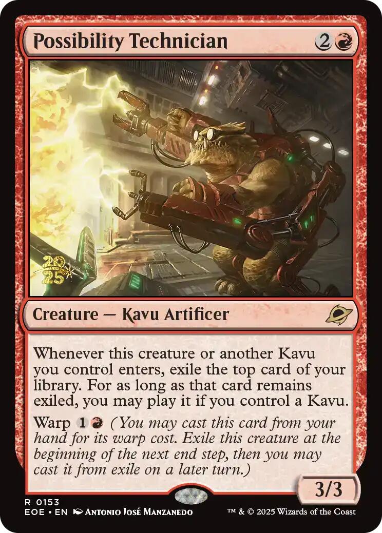 Possibility Technician [Edge of Eternities Prerelease Promos] | Boutique FDB TCG