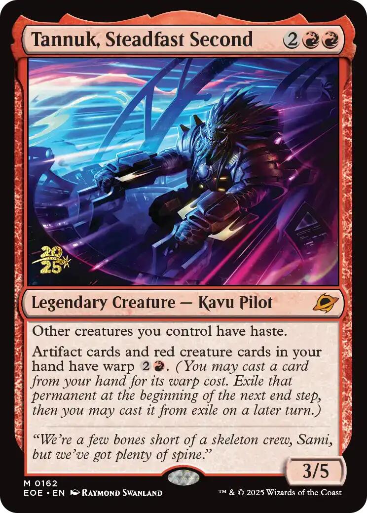 Tannuk, Steadfast Second [Edge of Eternities Prerelease Promos] | Boutique FDB TCG