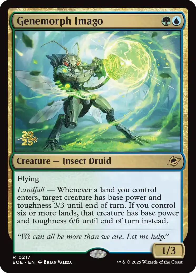 Genemorph Imago [Edge of Eternities Prerelease Promos] | Boutique FDB TCG