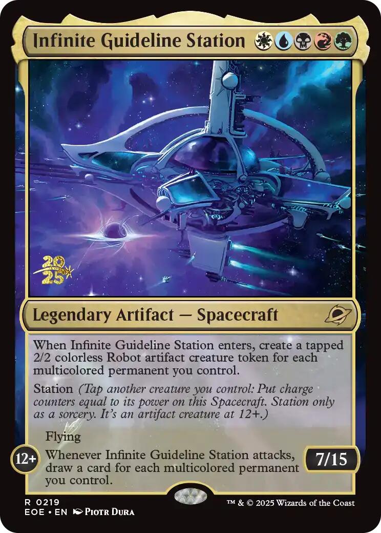 Infinite Guideline Station [Edge of Eternities Prerelease Promos] | Boutique FDB TCG