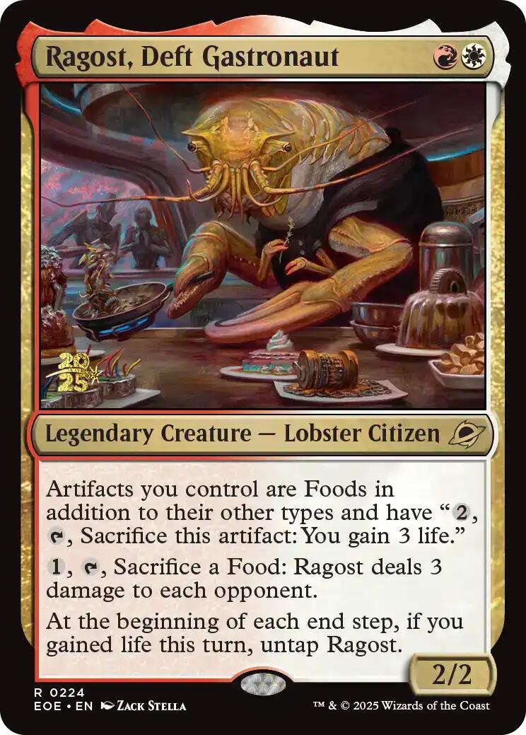 Ragost, Deft Gastronaut [Edge of Eternities Prerelease Promos] | Boutique FDB TCG