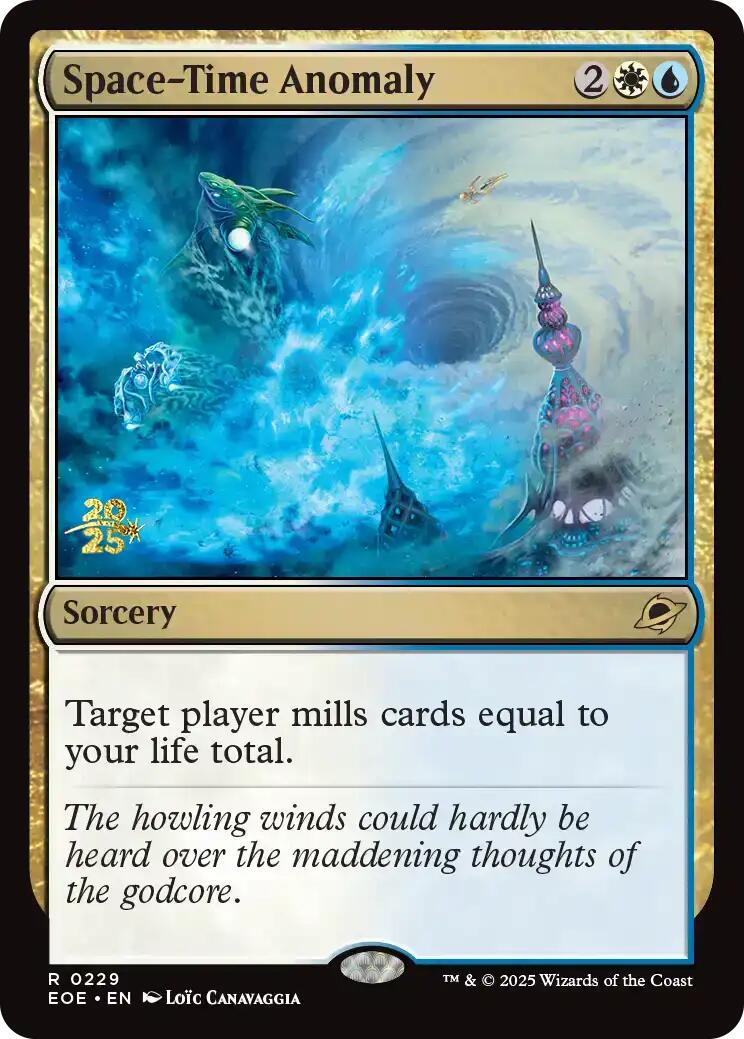 Space-Time Anomaly [Edge of Eternities Prerelease Promos] | Boutique FDB TCG