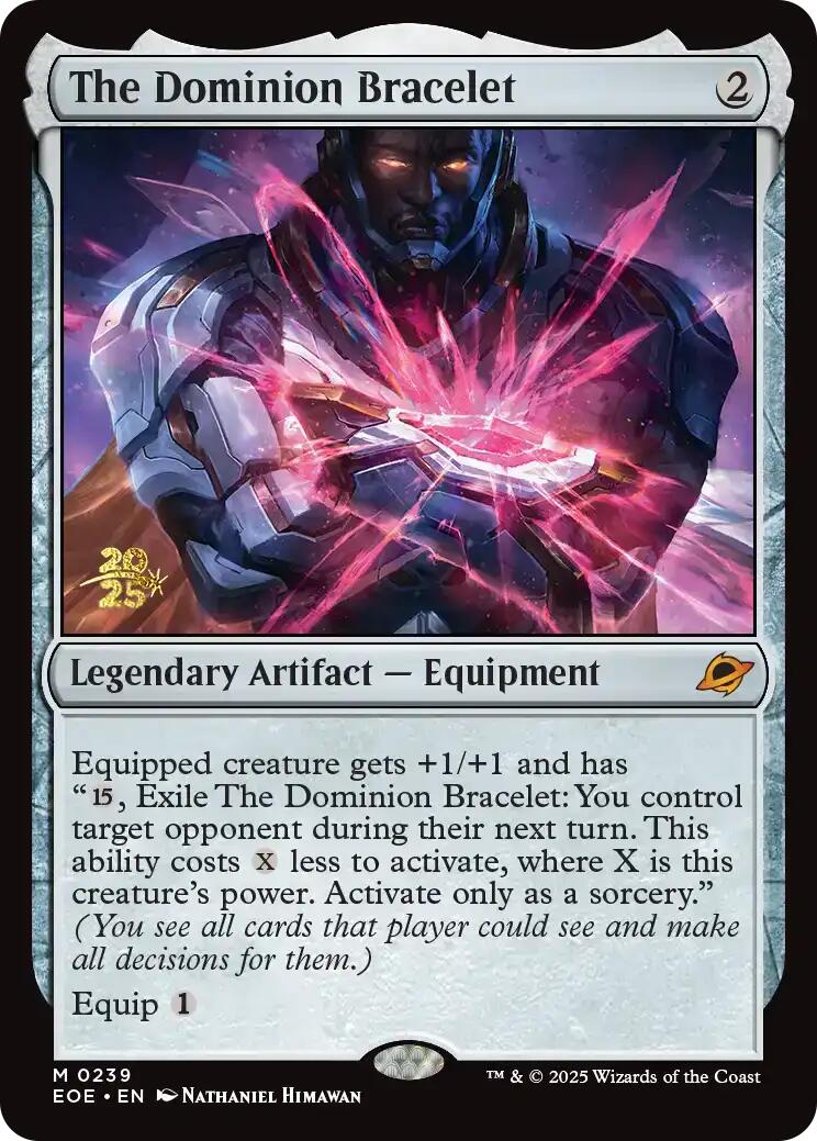 The Dominion Bracelet [Edge of Eternities Prerelease Promos] | Boutique FDB TCG