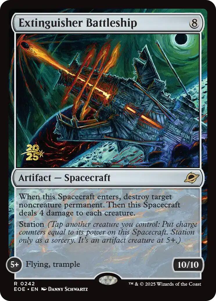Extinguisher Battleship [Edge of Eternities Prerelease Promos] | Boutique FDB TCG