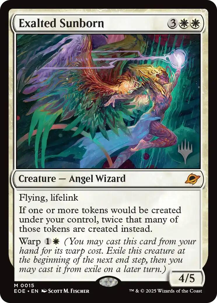 Exalted Sunborn [Edge of Eternities Promo Pack] | Boutique FDB TCG