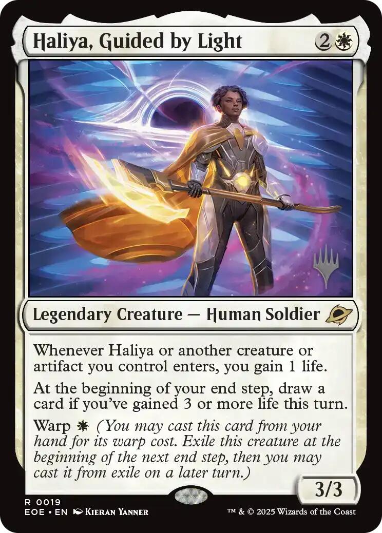 Haliya, Guided by Light [Edge of Eternities Promo Pack] | Boutique FDB TCG