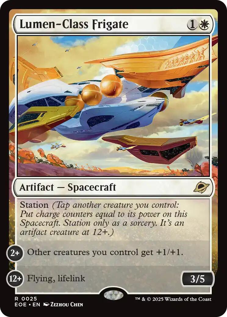 Lumen-Class Frigate [Edge of Eternities Promo Pack] | Boutique FDB TCG