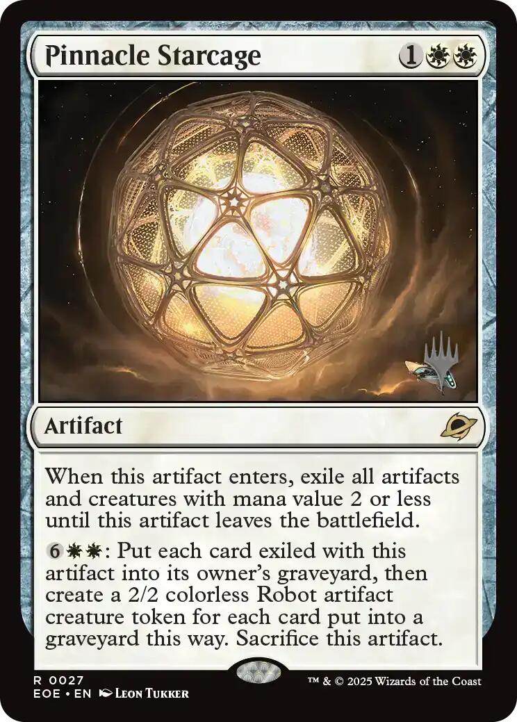 Pinnacle Starcage [Edge of Eternities Promo Pack] | Boutique FDB TCG