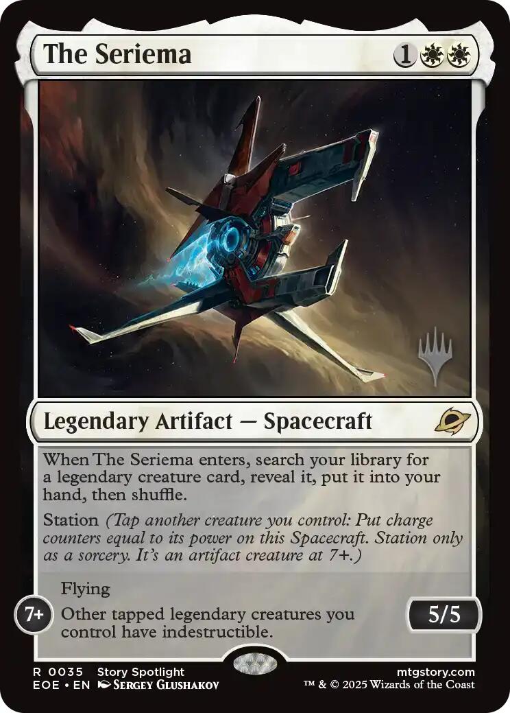 The Seriema [Edge of Eternities Promo Pack] | Boutique FDB TCG