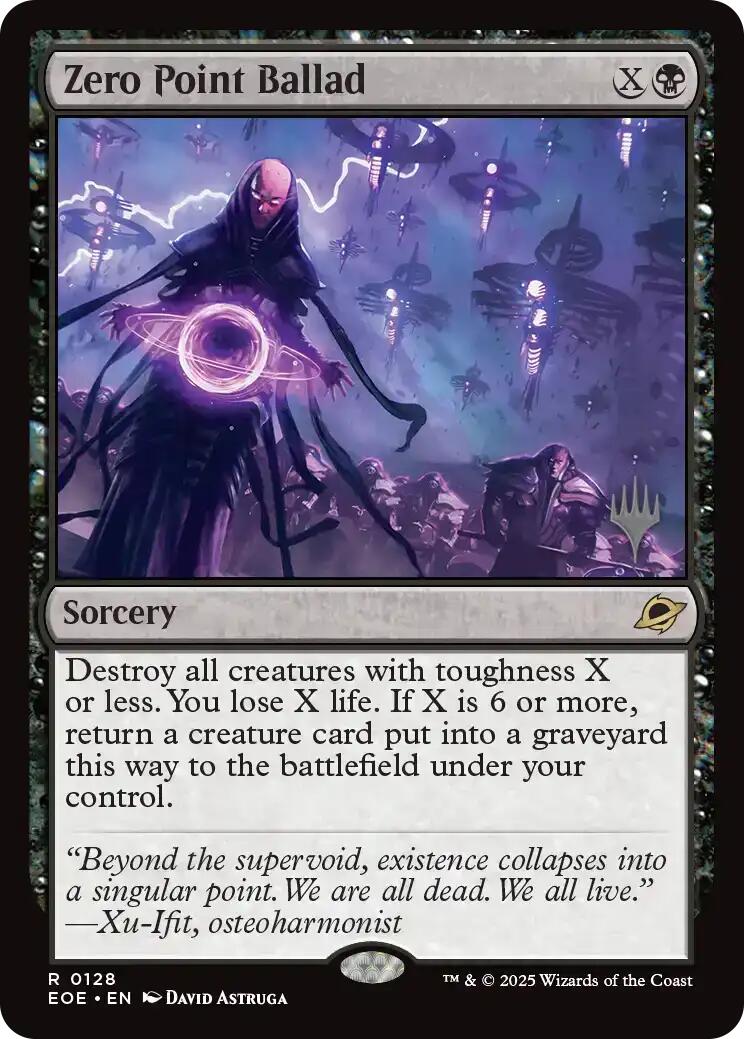 Zero Point Ballad [Edge of Eternities Promo Pack] | Boutique FDB TCG