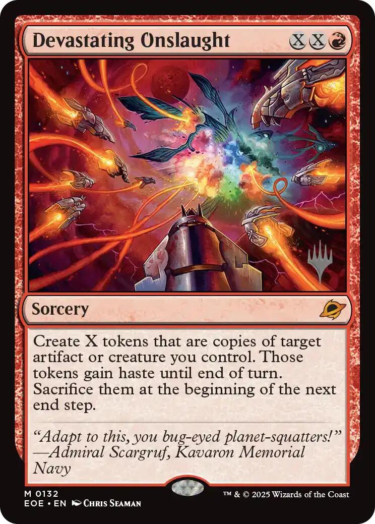 Devastating Onslaught [Edge of Eternities Promo Pack] | Boutique FDB TCG