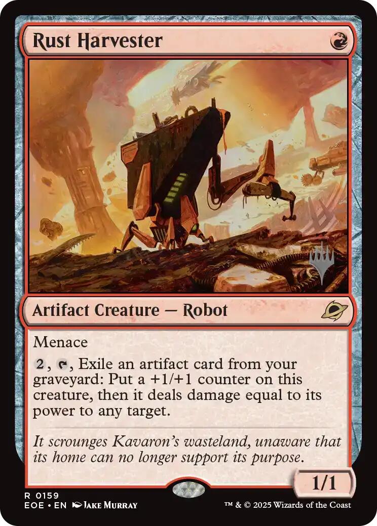 Rust Harvester [Edge of Eternities Promo Pack] | Boutique FDB TCG