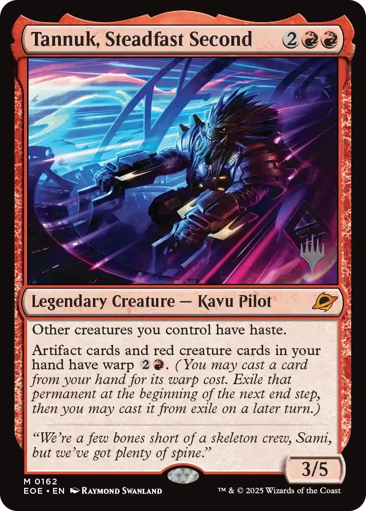 Tannuk, Steadfast Second [Edge of Eternities Promo Pack] | Boutique FDB TCG