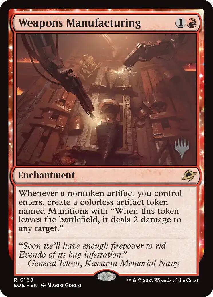 Weapons Manufacturing [Edge of Eternities Promo Pack] | Boutique FDB TCG