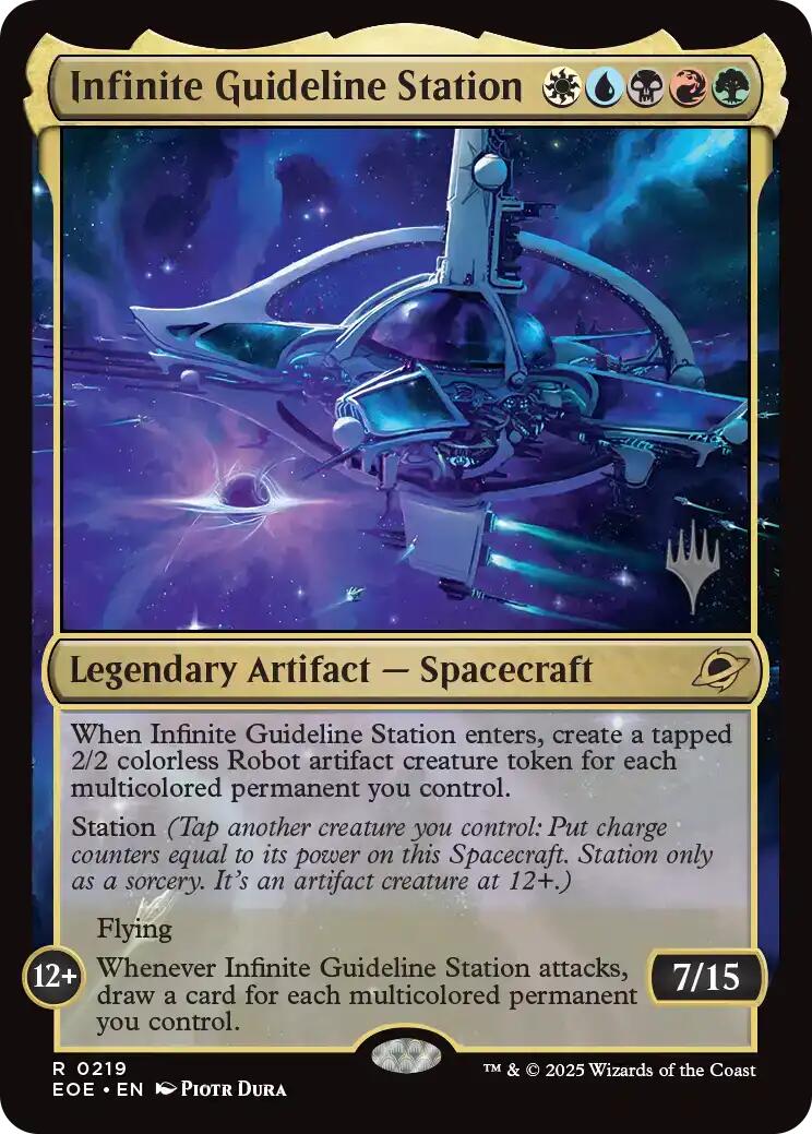 Infinite Guideline Station [Edge of Eternities Promo Pack] | Boutique FDB TCG