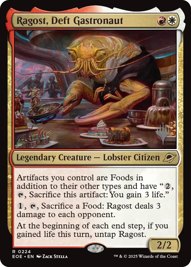 Ragost, Deft Gastronaut [Edge of Eternities Promo Pack] | Boutique FDB TCG