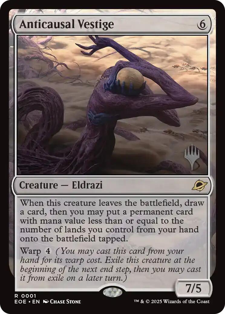 Anticausal Vestige [Edge of Eternities Promo Pack] | Boutique FDB TCG