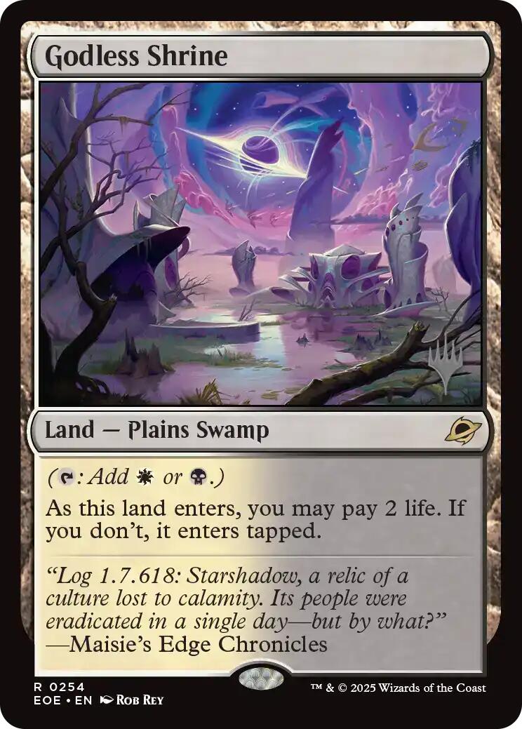 Godless Shrine [Edge of Eternities Promo Pack] | Boutique FDB TCG