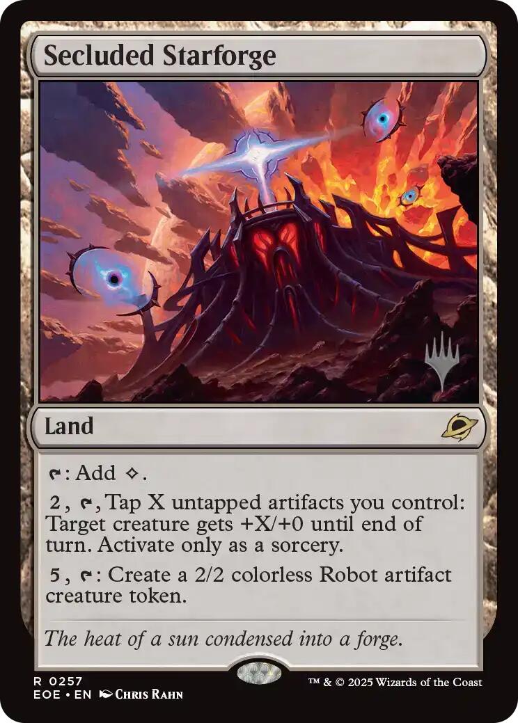 Secluded Starforge [Edge of Eternities Promo Pack] | Boutique FDB TCG