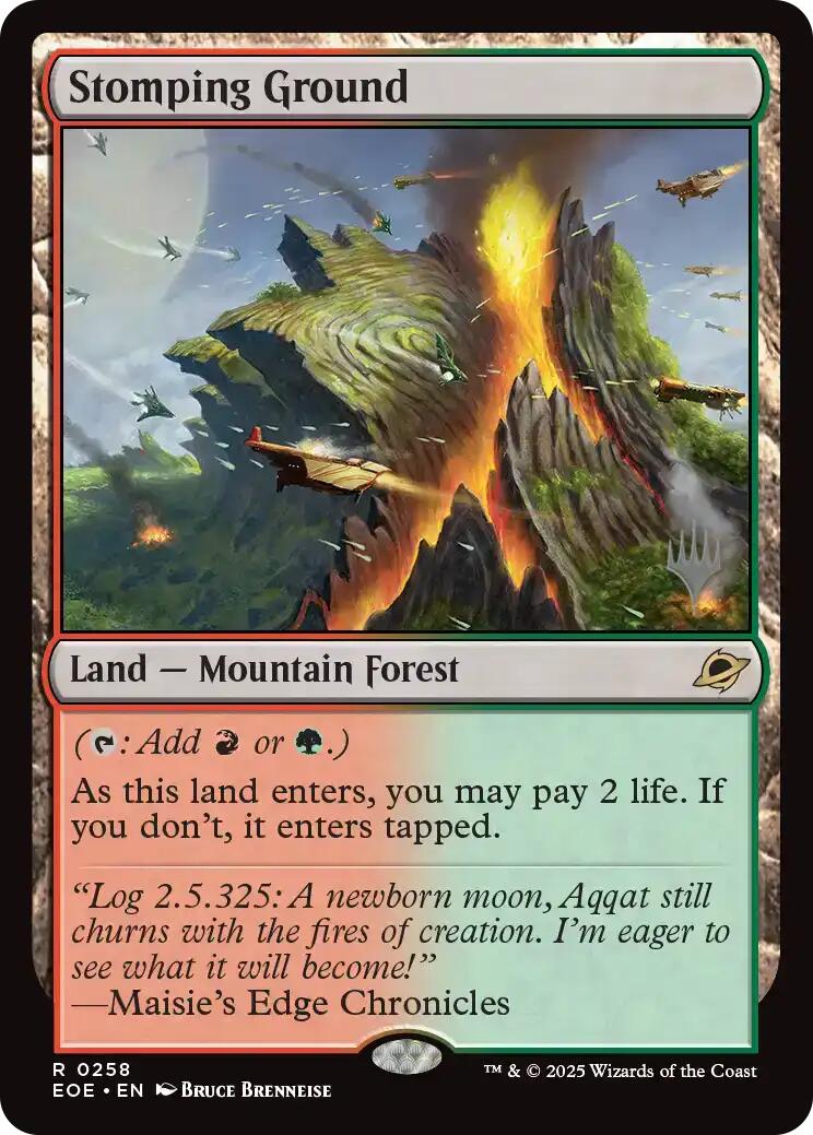 Stomping Ground [Edge of Eternities Promo Pack] | Boutique FDB TCG