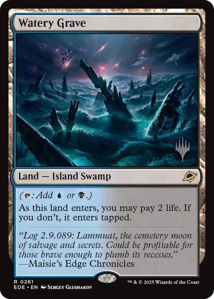 Watery Grave [Edge of Eternities Promo Pack] | Boutique FDB TCG