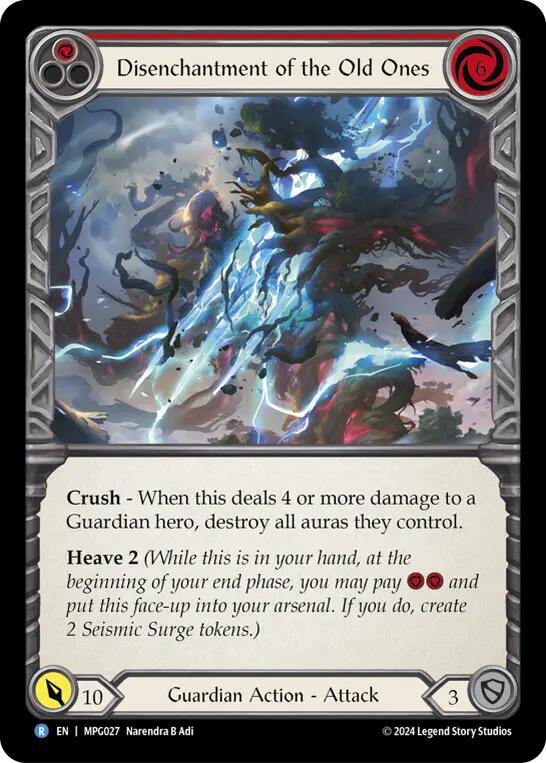 Disenchantment of the Old Ones [MPG027] (Mastery Pack Guardian) | Boutique FDB TCG