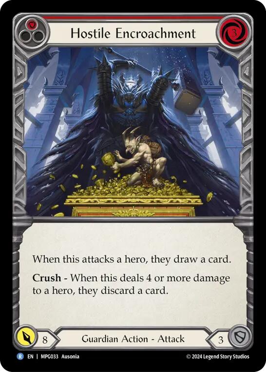 Hostile Encroachment [MPG033] (Mastery Pack Guardian) | Boutique FDB TCG