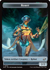 Robot // Lander (0006) Double-Sided Token [Edge of Eternities Tokens] | Boutique FDB TCG