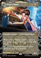 Peter Parker (0208) (Borderless) [Marvel's Spider-Man] | Boutique FDB TCG
