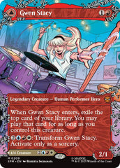 Gwen Stacy (0209) (Borderless) [Marvel's Spider-Man] | Boutique FDB TCG