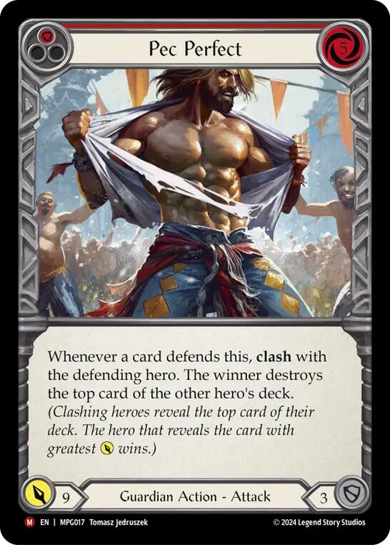 Pec Perfect [MPG017] (Mastery Pack Guardian)  Rainbow Foil | Boutique FDB TCG