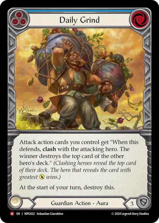 Daily Grind [MPG022] (Mastery Pack Guardian)  Rainbow Foil | Boutique FDB TCG