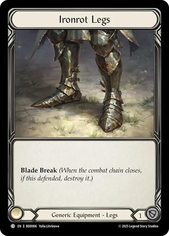 Ironrot Legs [BDD006] (Bravo Demo Deck) | Boutique FDB TCG