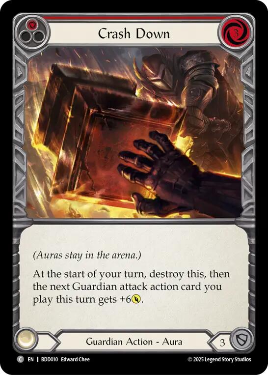 Crash Down (Red) [BDD010] (Bravo Demo Deck) | Boutique FDB TCG