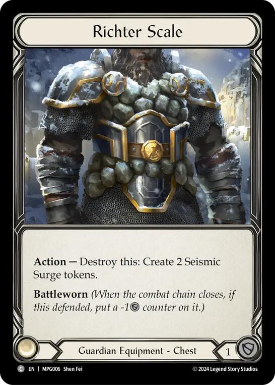 Richter Scale [MPG006] (Mastery Pack Guardian) | Boutique FDB TCG