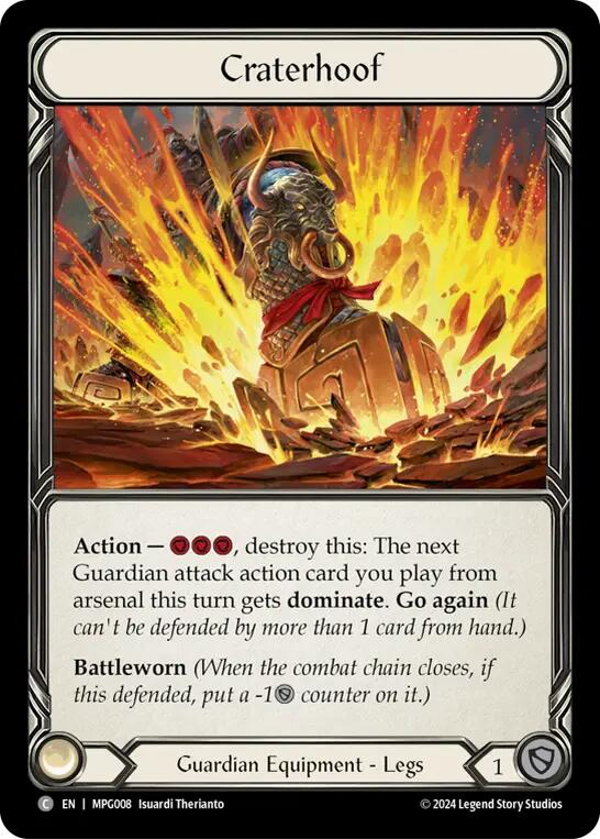 Craterhoof [MPG008] (Mastery Pack Guardian)  Cold Foil | Boutique FDB TCG