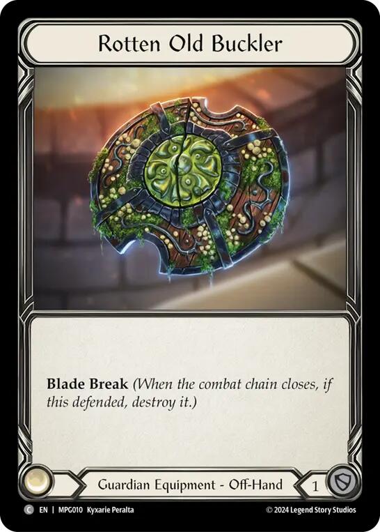Rotten Old Buckler [MPG010] (Mastery Pack Guardian) | Boutique FDB TCG