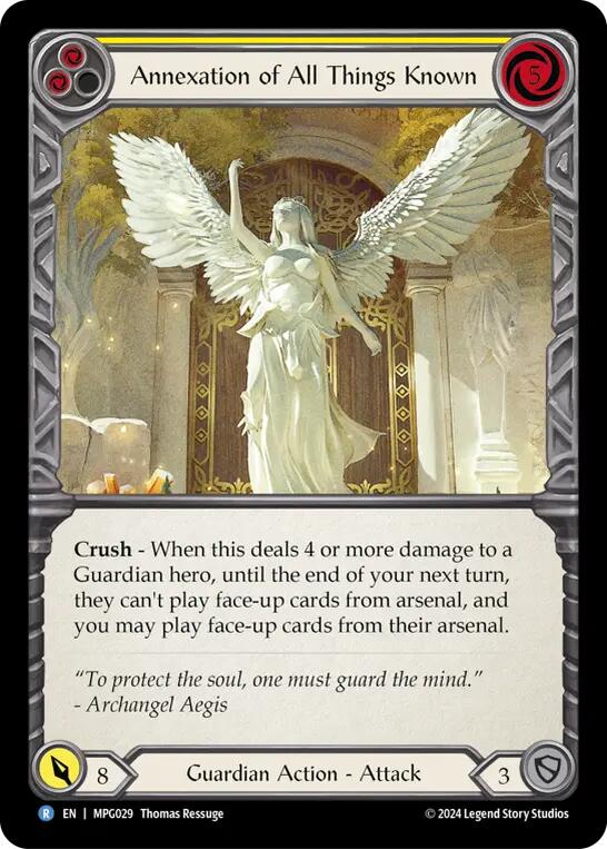 Annexation of All Things Known [MPG029] (Mastery Pack Guardian) | Boutique FDB TCG